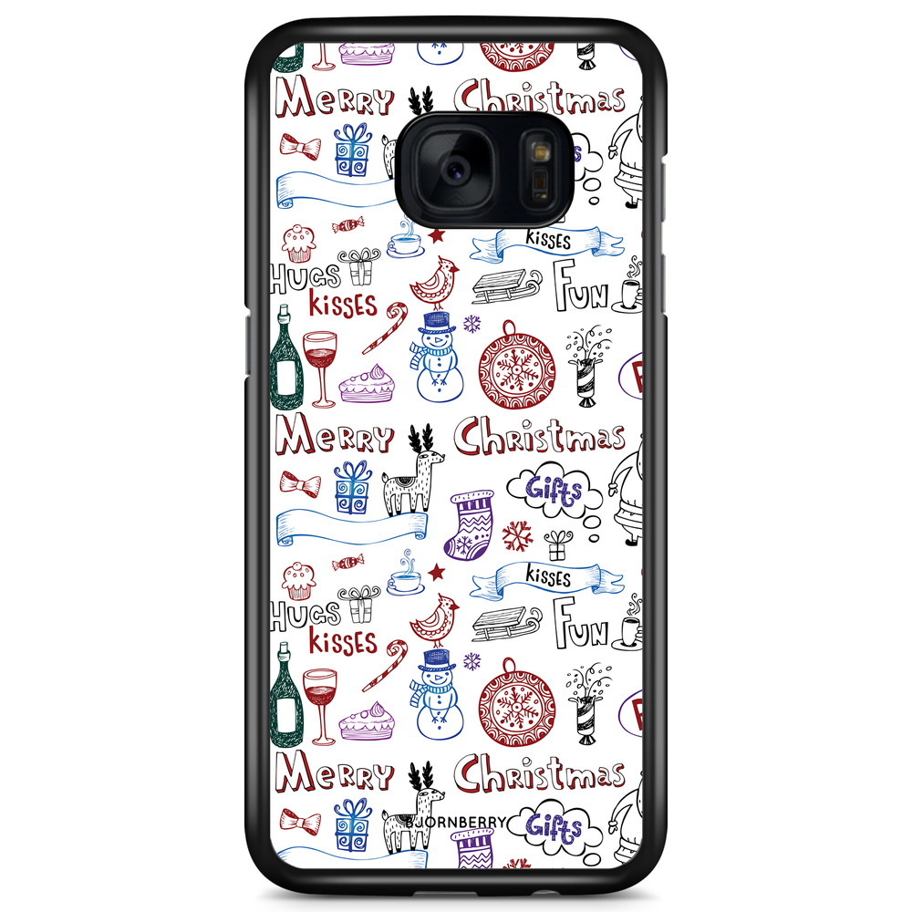 Samsung Galaxy S7 Edge Case - Merry Christmas