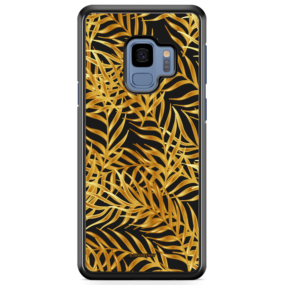 Samsung Galaxy S9 Case - Gold Palm