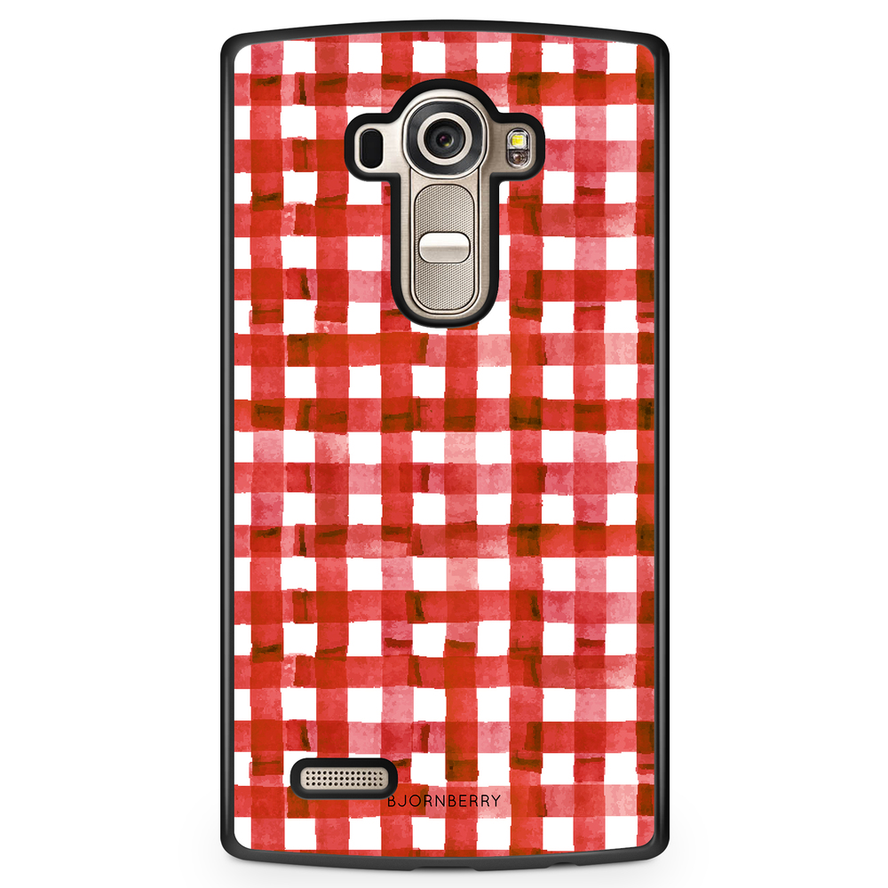 LG G4 Case - Red Stripes