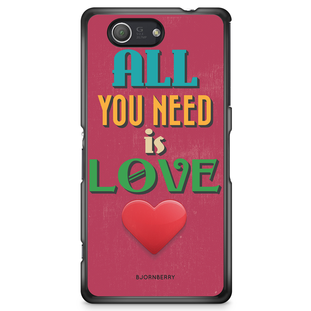 Sony Xperia Z3 Compact Case - All You Need Is Love