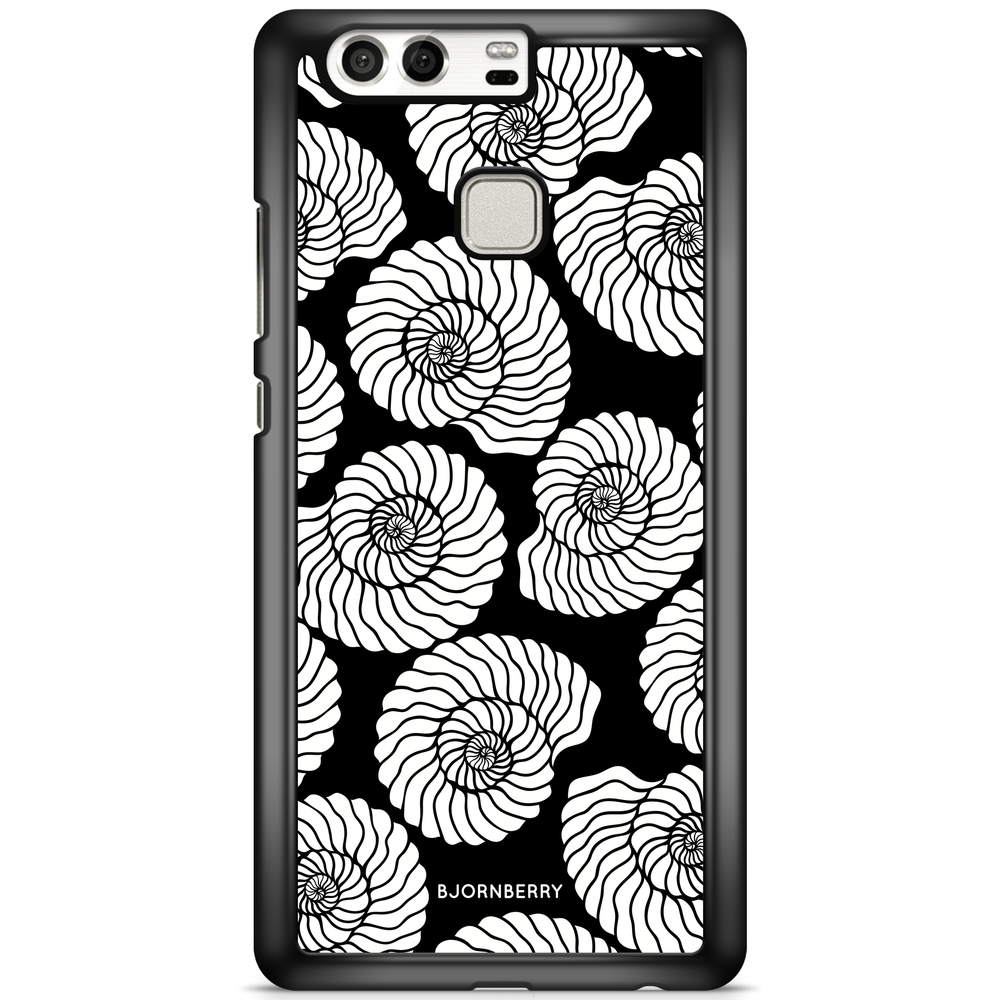 Huawei P9 Case - Seashell BW