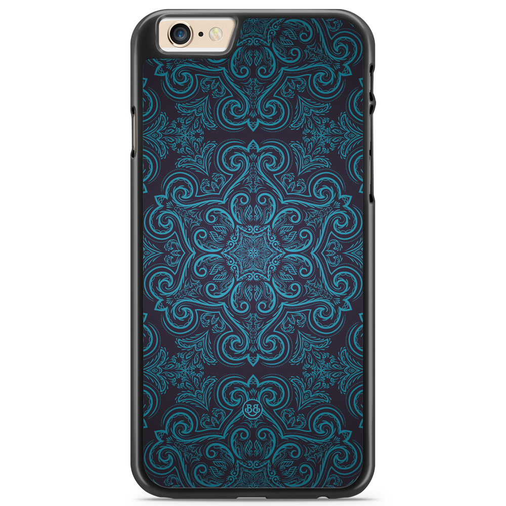 iPhone 6 Plus/6s Plus Case - Blue Retro Pattern