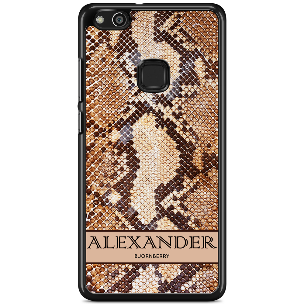 Huawei P10 Lite Case Custom - Brown Snake Name