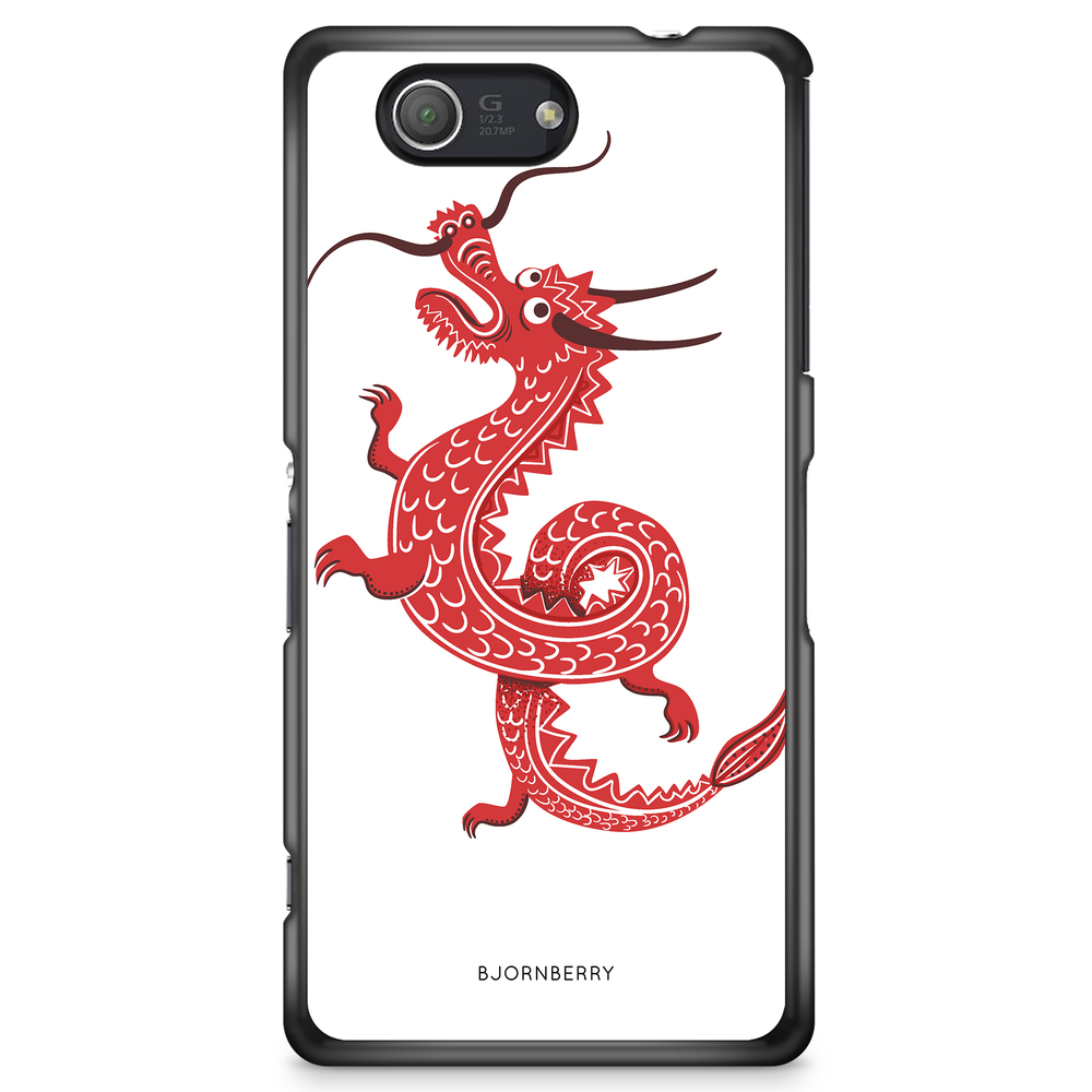 Sony Xperia Z3 Compact Case - Red Dragon