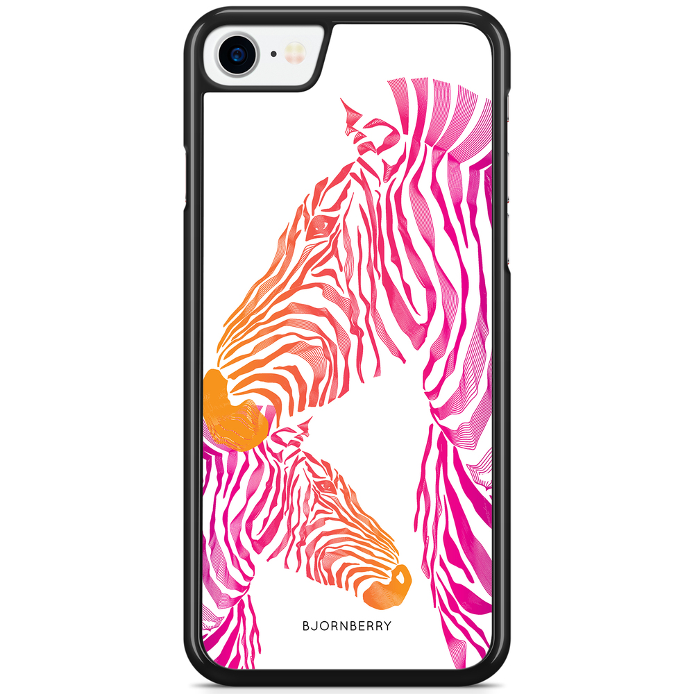 iPhone 7 Case - Pink Zebras
