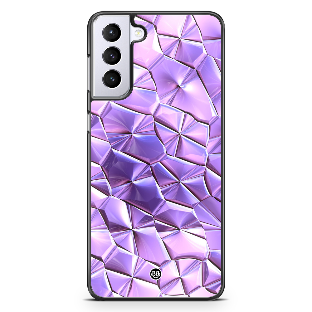 Samsung Galaxy S21 Plus Case - Purple Crystal