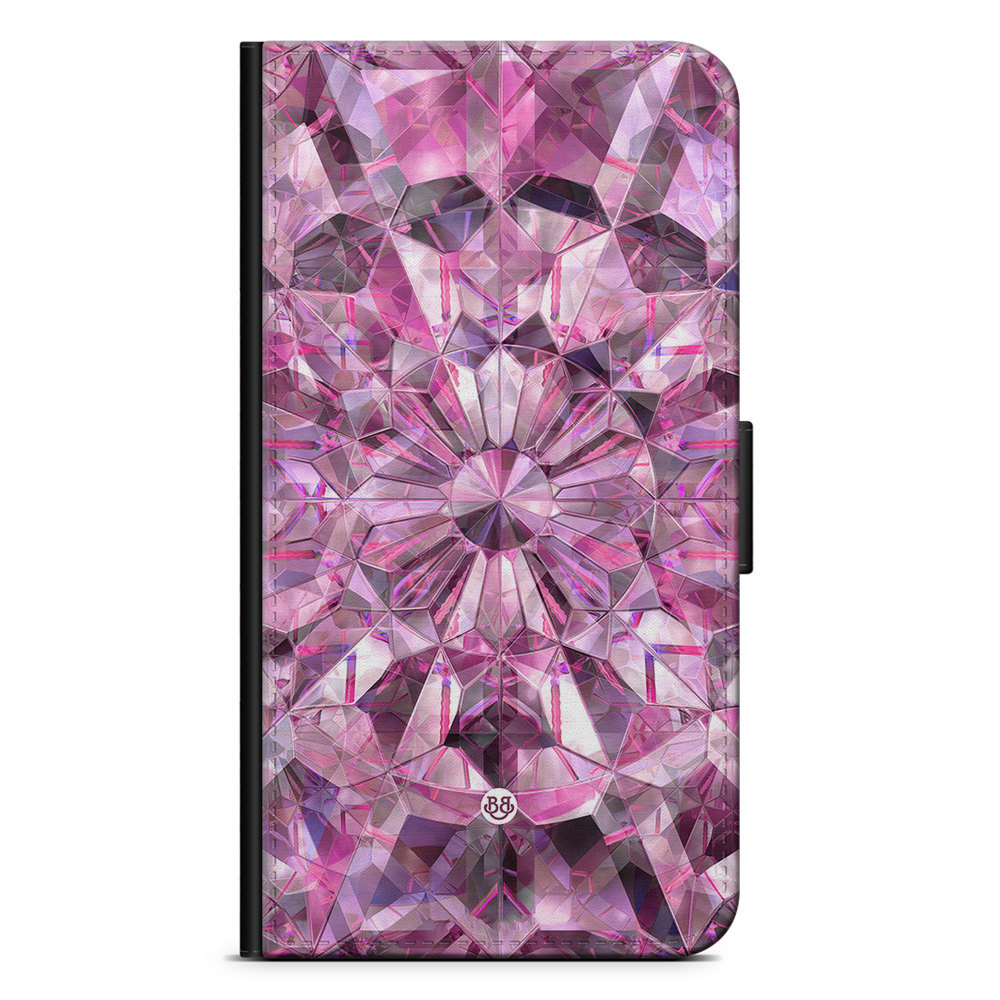 Nothing Phone (1) Wallet Case - Pink Crystals