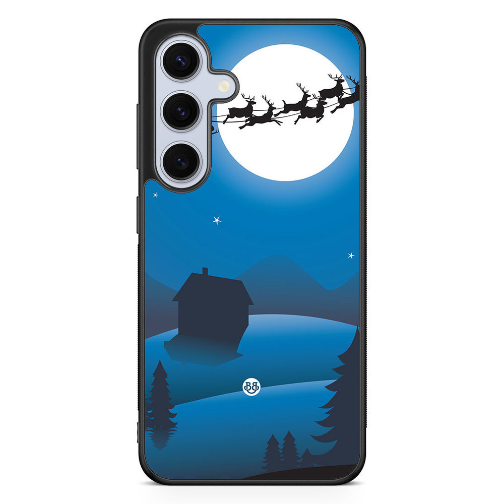 Samsung Galaxy S24 FE Case - Festive Sleigh