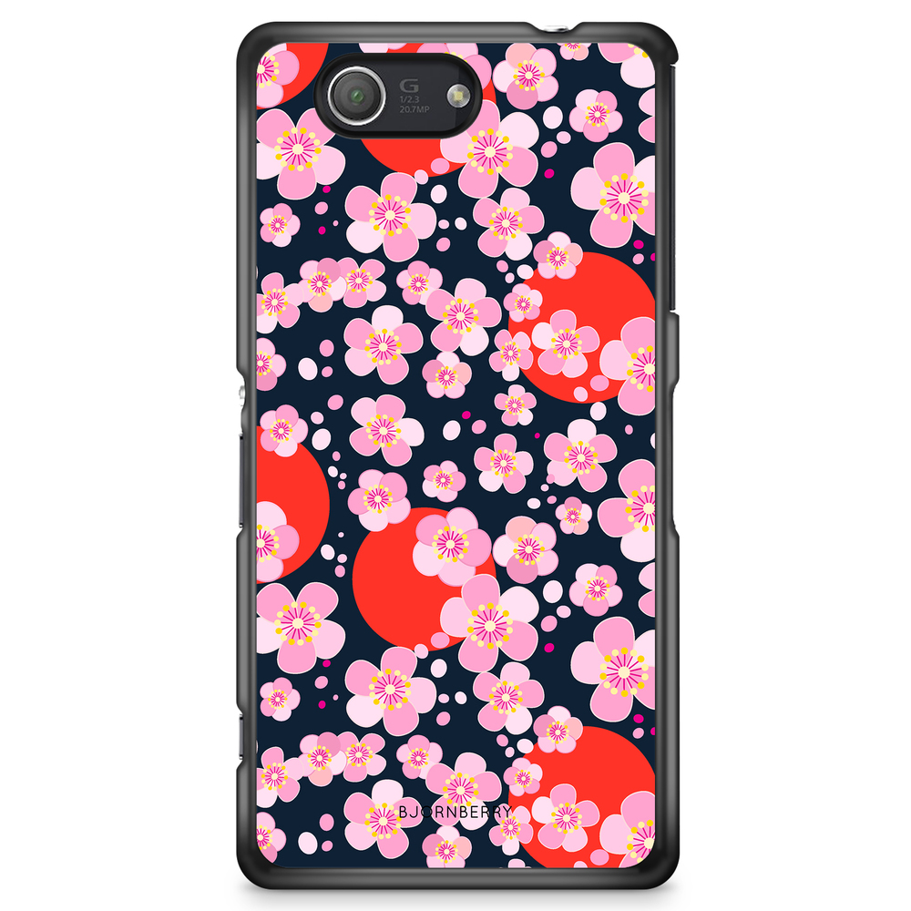 Sony Xperia Z3 Compact Case - Japanese Flowers
