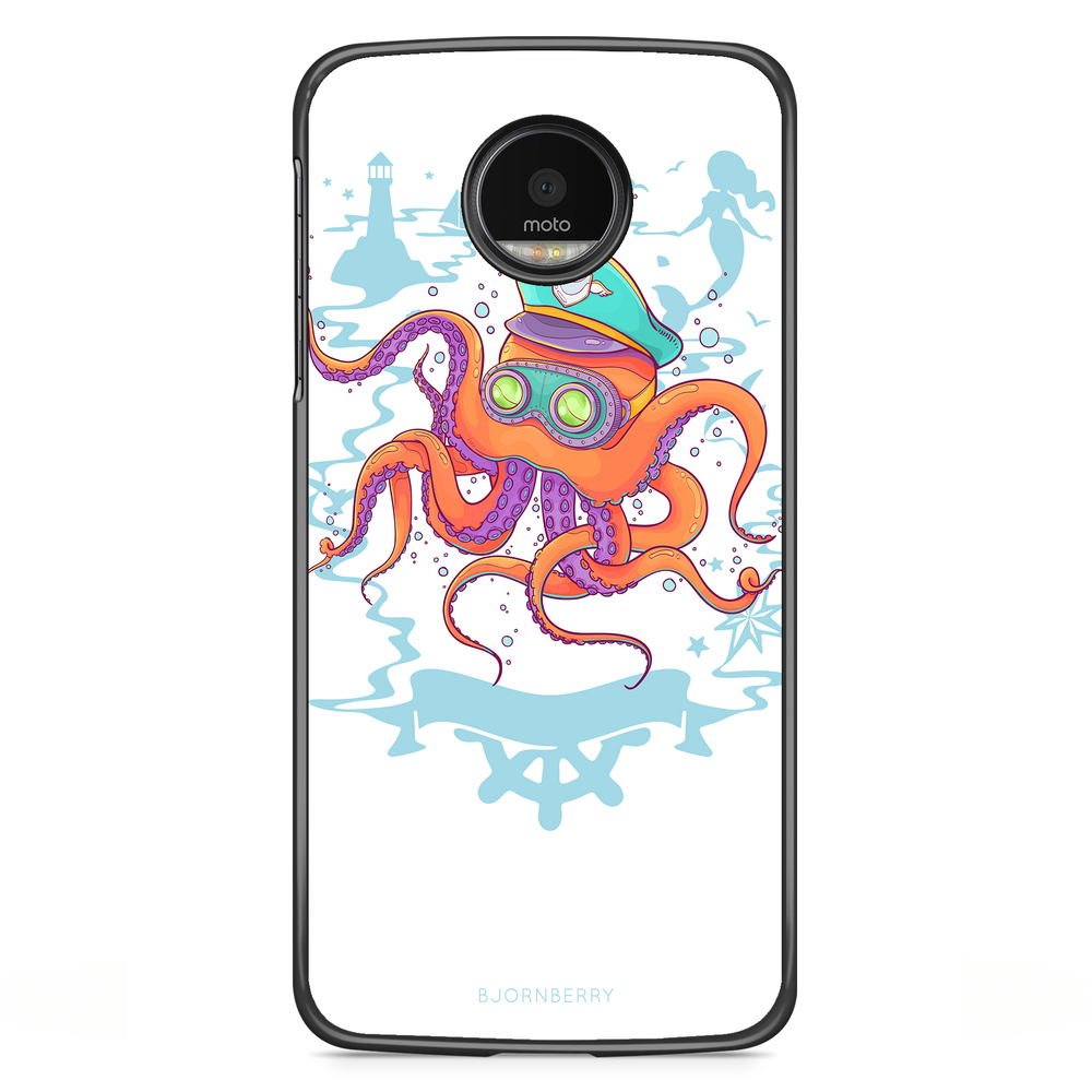 Motorola Moto G5S Plus Case - Captain Octopus
