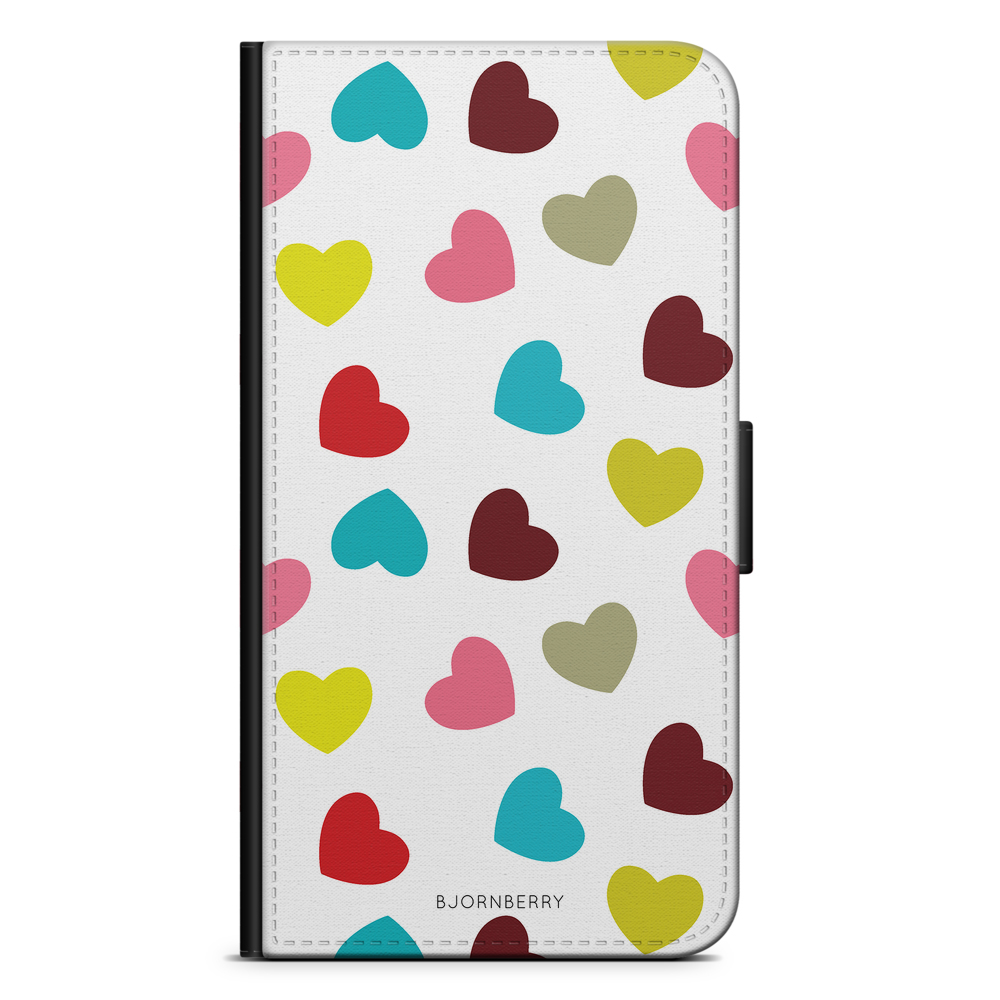 Samsung Galaxy A8 (2018) Wallet Case - Hearts