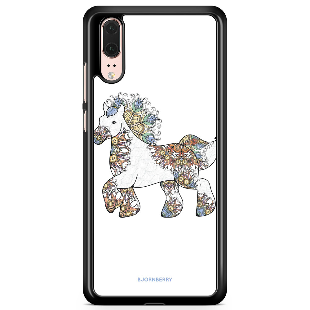 Huawei P20 Case - Flower Unicorn