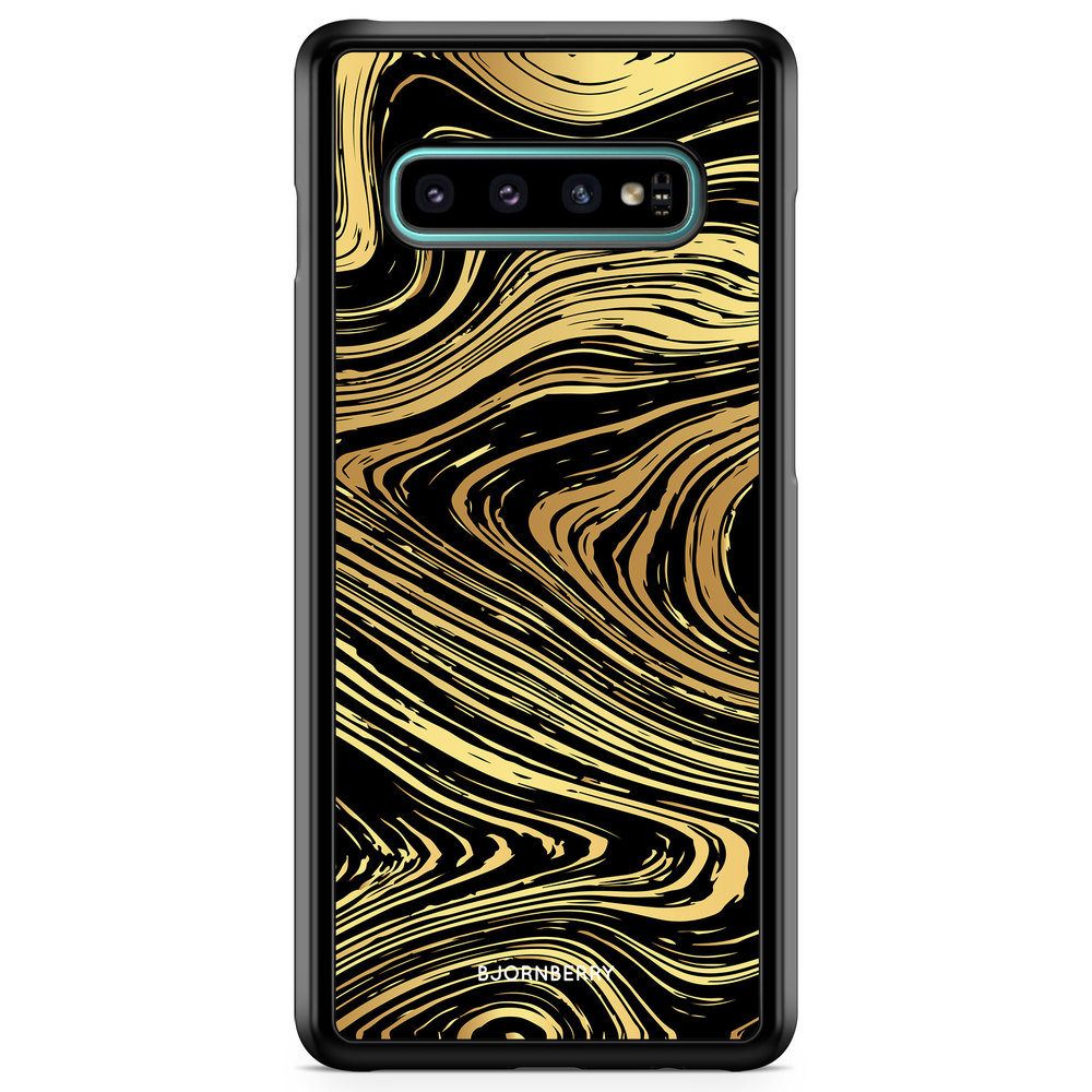Samsung Galaxy S10 Plus Case - Gold Marble