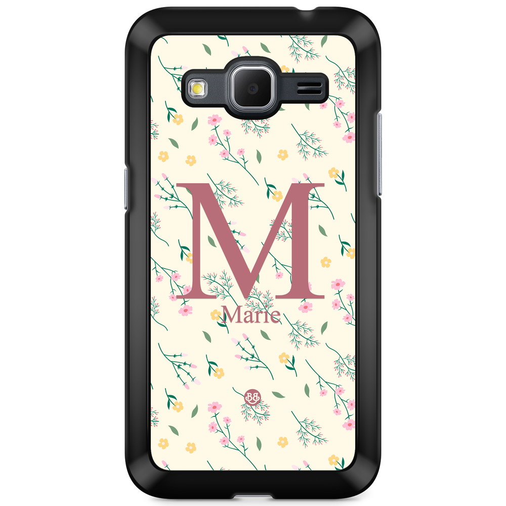 Samsung Galaxy Core Prime Case Custom - AWAKEN - Floral Elegance
