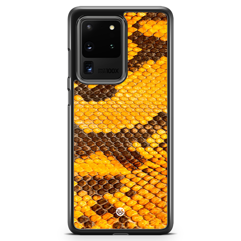 Samsung Galaxy S20 Ultra Case - Yellow Snake