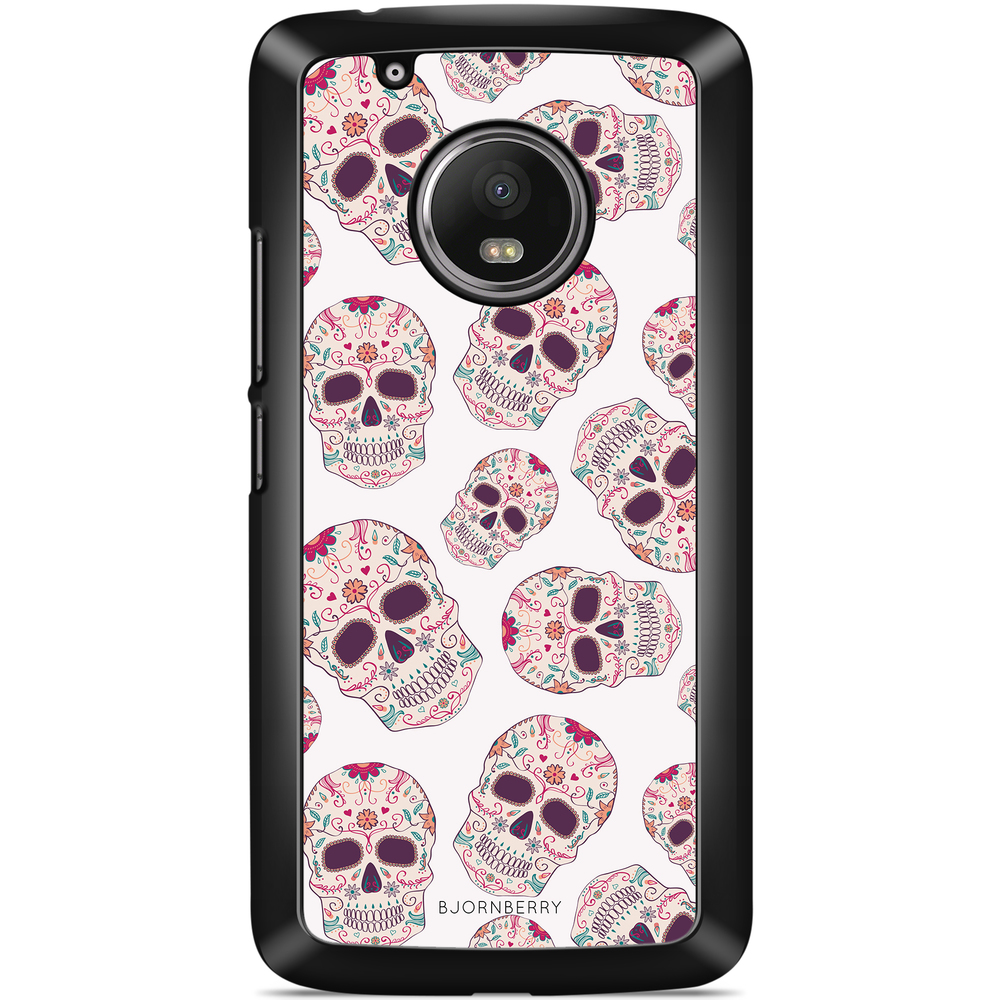 Moto G5 Plus Case - Calavera Skulls