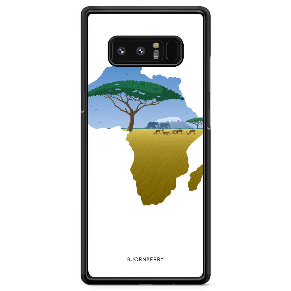 Samsung Galaxy Note 8 Case - Africa White