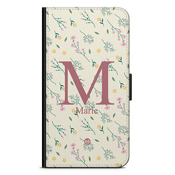 Huawei P10 Plus Wallet Case Custom - AWAKEN - Floral Elegance