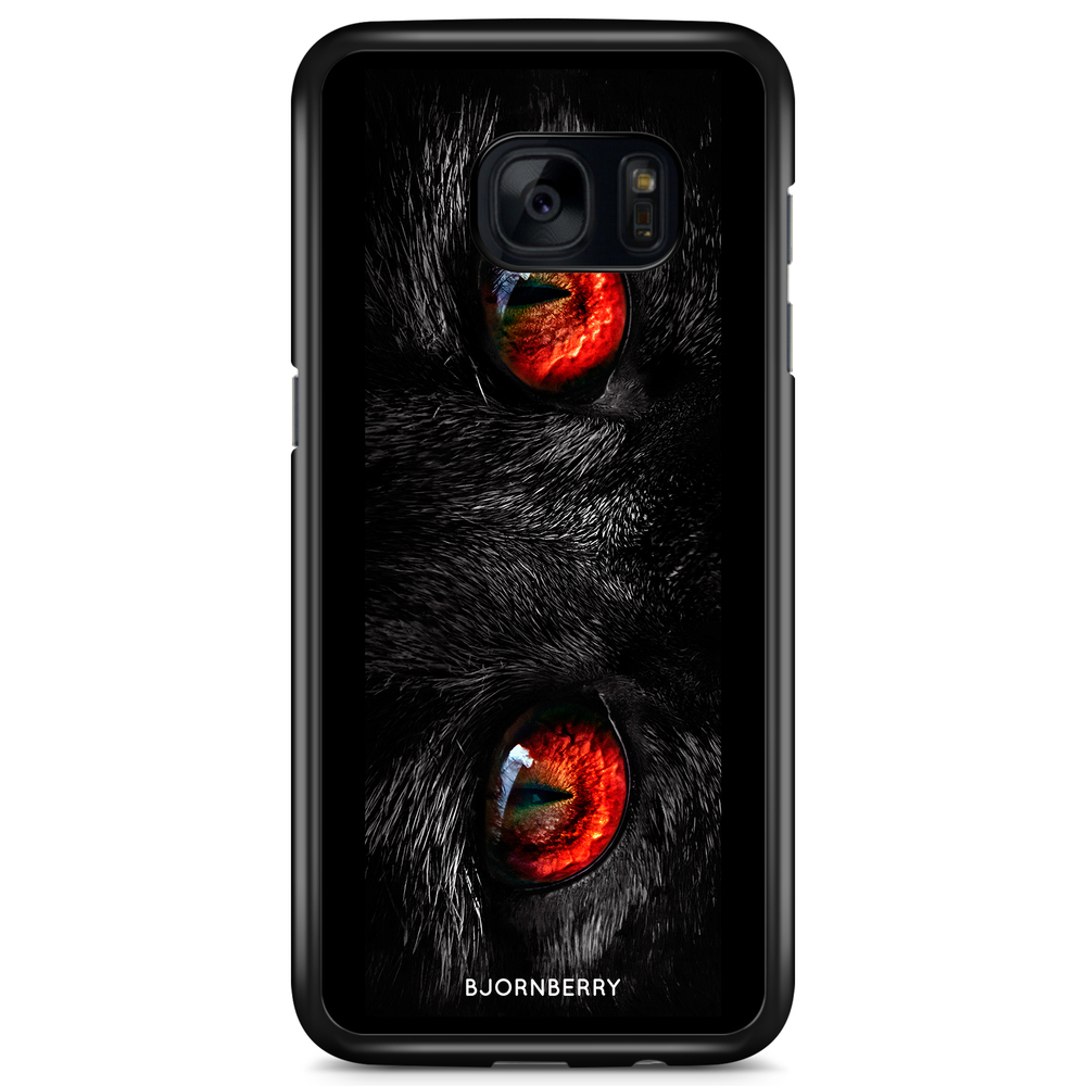 Samsung Galaxy S7 Case - Red Cat Eyes