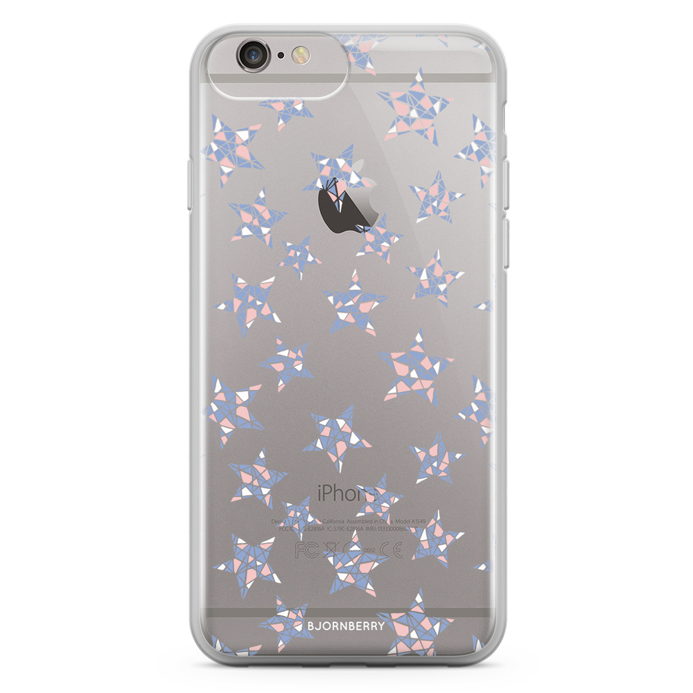 iPhone 6 Plus/6s Plus Fashion Case - Rose Quartz Stars