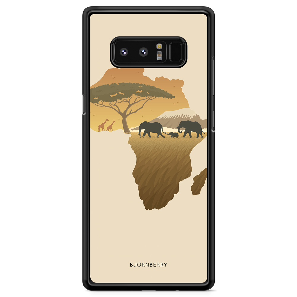 Samsung Galaxy Note 8 Case - Africa Brown