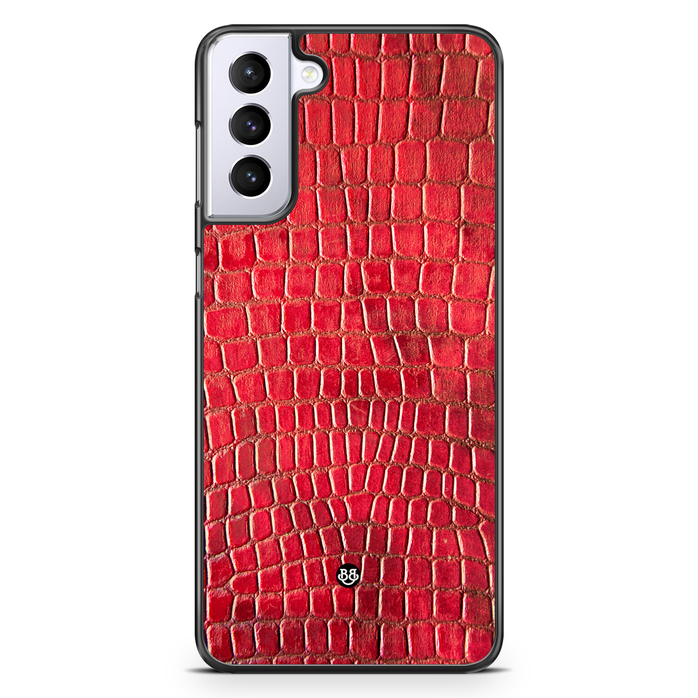 Samsung Galaxy S21 Plus Case - Red Snake