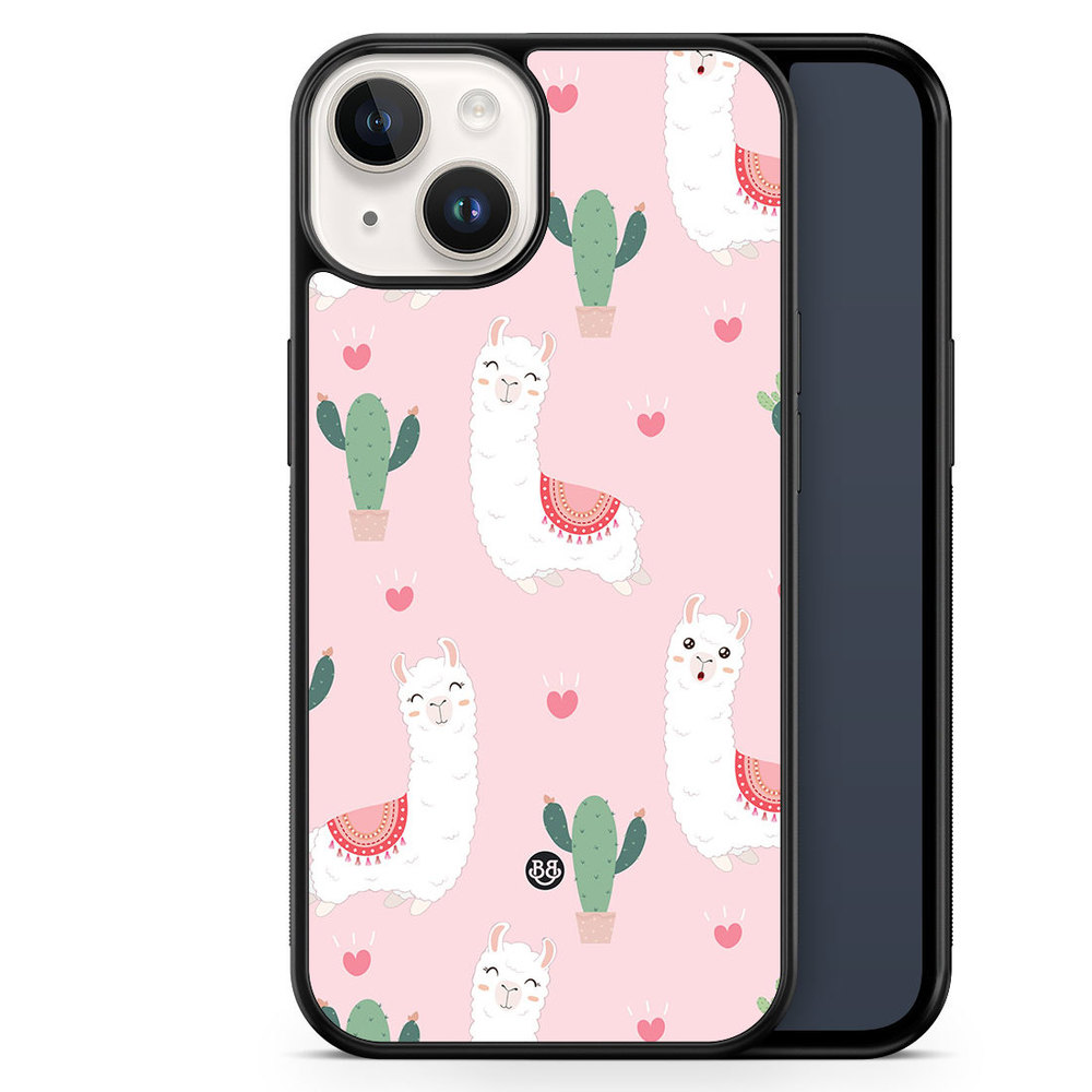 iPhone 14 Case - Llama Pattern