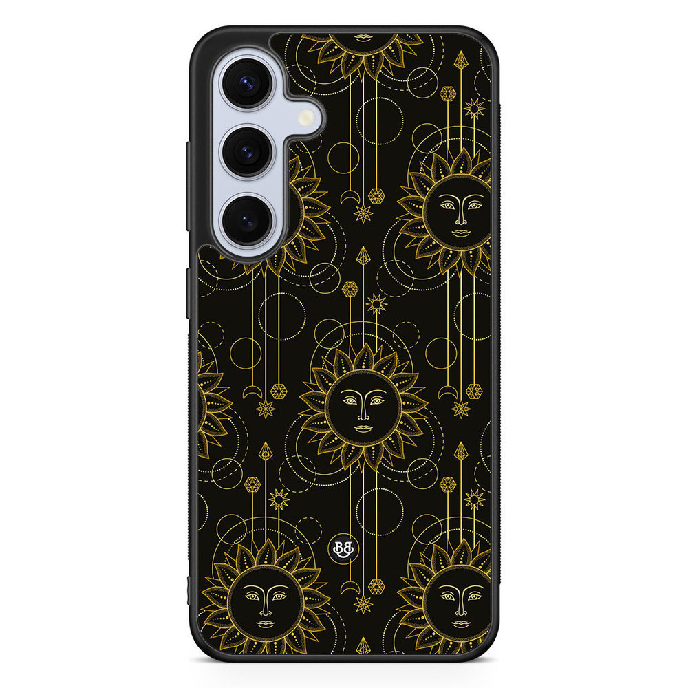 Samsung Galaxy S24 FE Case - Gold Suns
