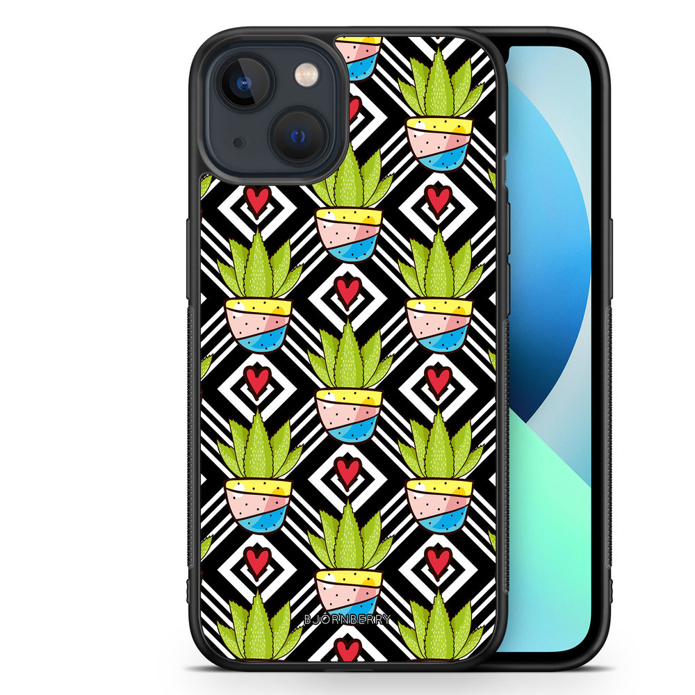 iPhone 13 Mini Case - Cactus Pattern