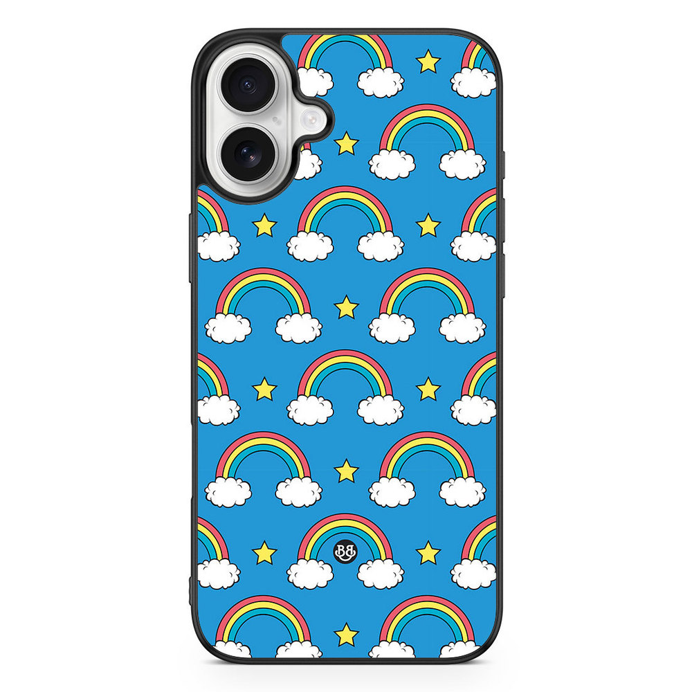 iPhone 16 Plus Case - Rainbow Pattern