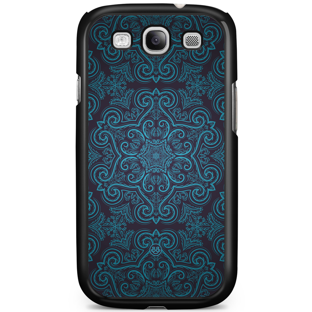Samsung Galaxy S3 Mini Case - Blue Retro Pattern