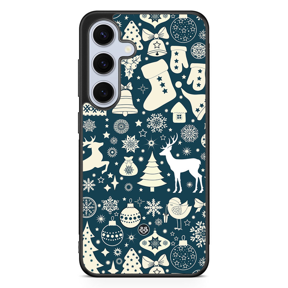 Samsung Galaxy S24 FE Case - Reindeers & Spruces
