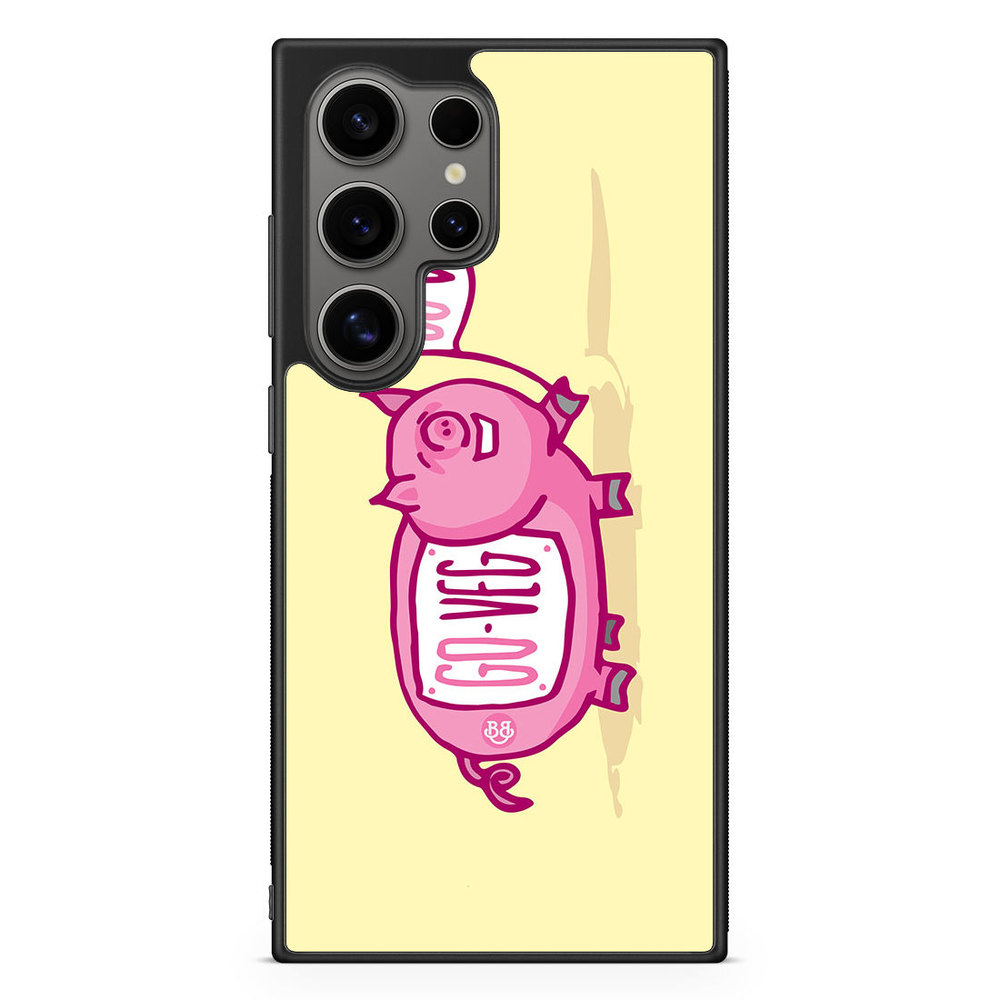 Samsung Galaxy S24 Ultra Case - Pink Pig