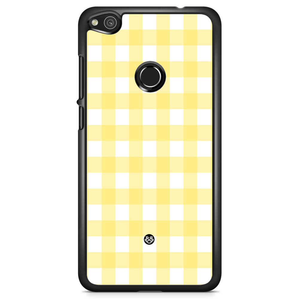 Huawei Honor 8 Lite Case - SUMMER GARDEN - Lemon Check