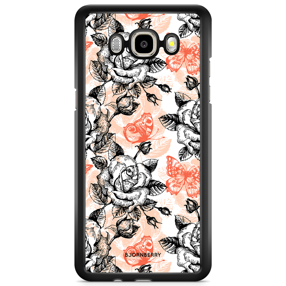 Samsung Galaxy J3 (2016) Case - Roses & Butterflies