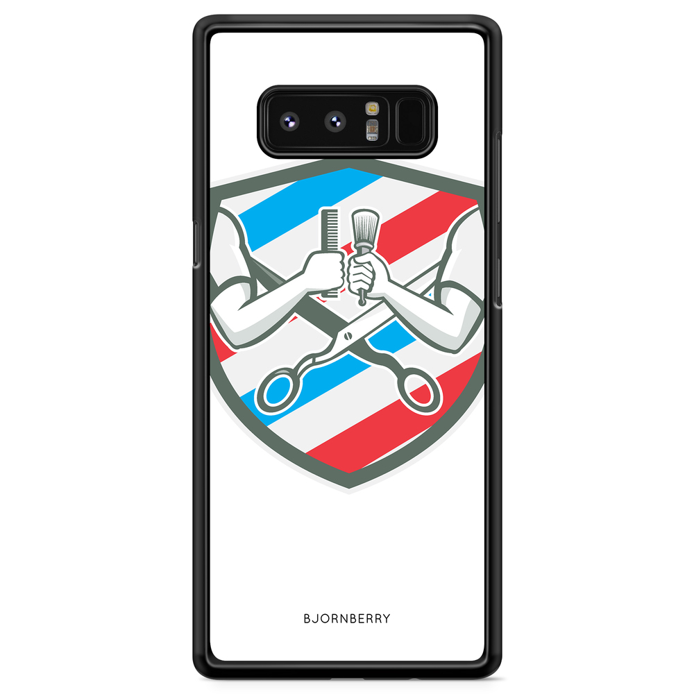 Samsung Galaxy Note 8 Case - Barber Logo