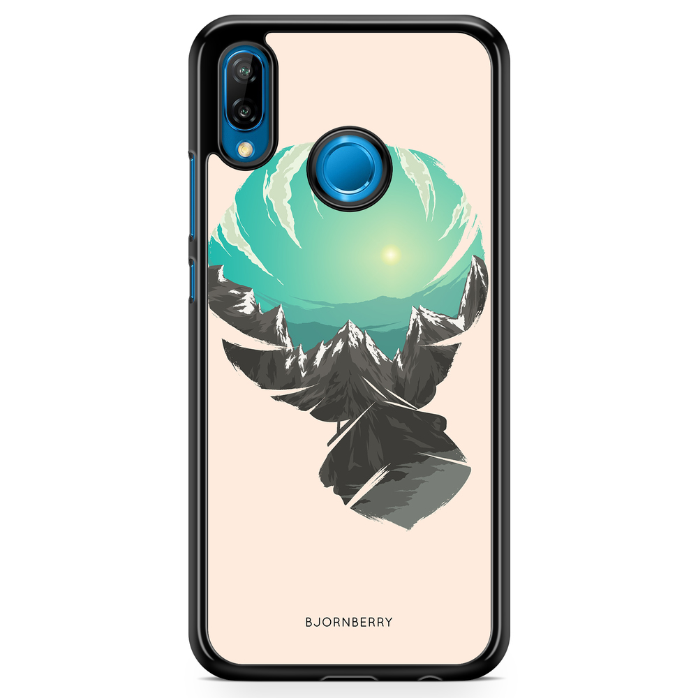Huawei P20 Lite Case - Baloon Mountain