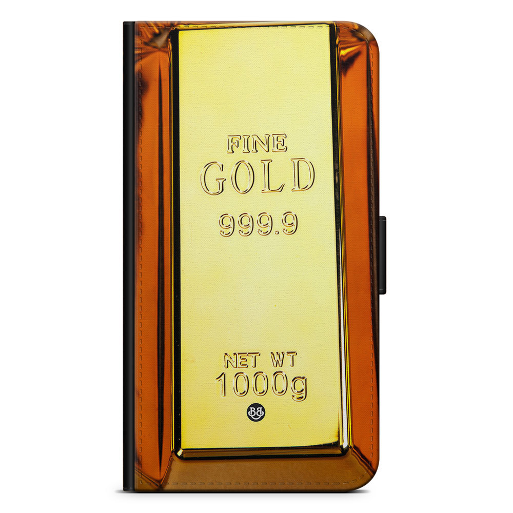 Sony Xperia 1 IV Wallet Case - Gold brick