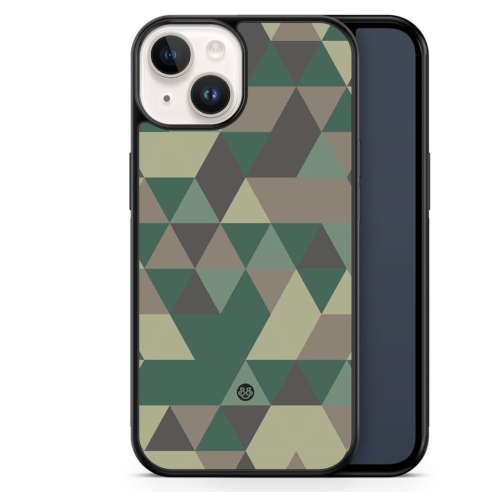 iPhone 14 Case - Camo Triangle