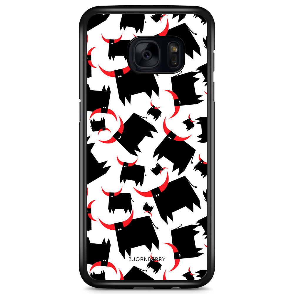 Samsung Galaxy S7 Case - Bull Red Horns
