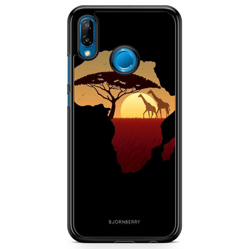 Huawei P20 Lite Case - Africa Black