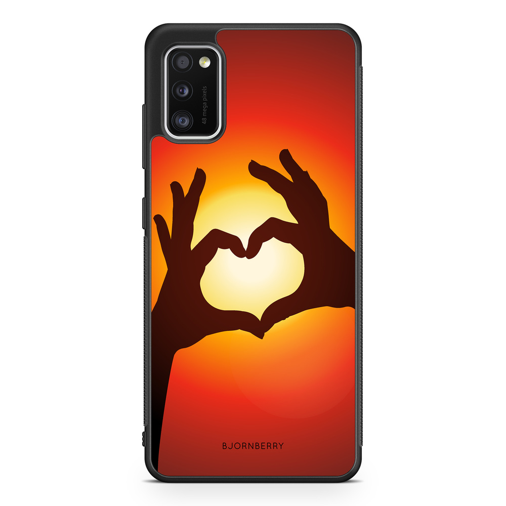 Samsung Galaxy A41 Case - Hands Heart
