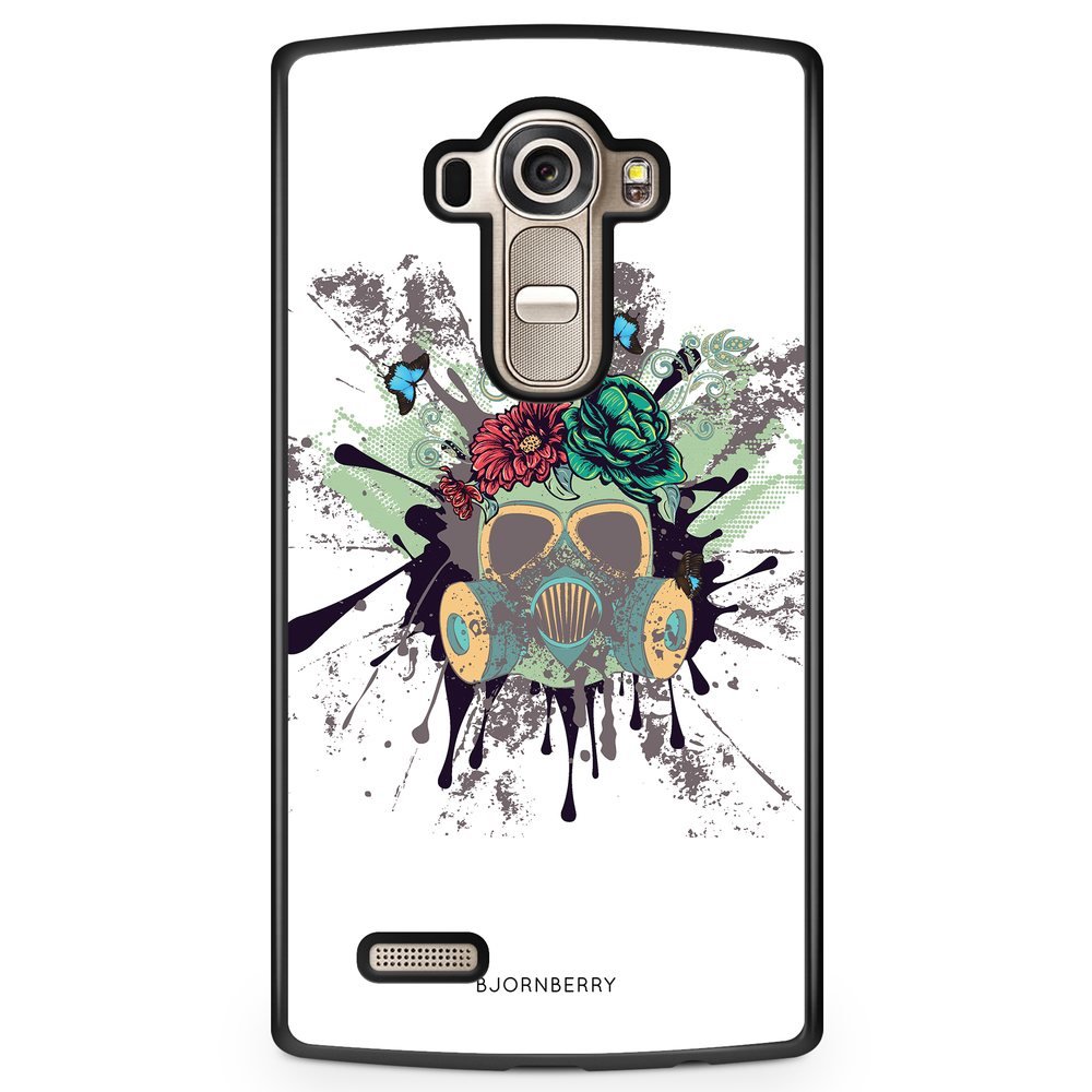 LG G4 Case - Gas Mask Flowers