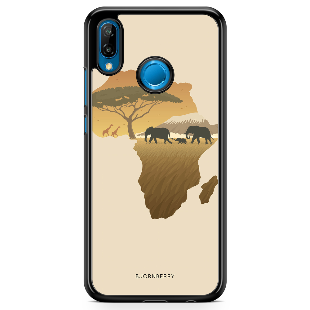 Huawei P20 Lite Case - Africa Brown