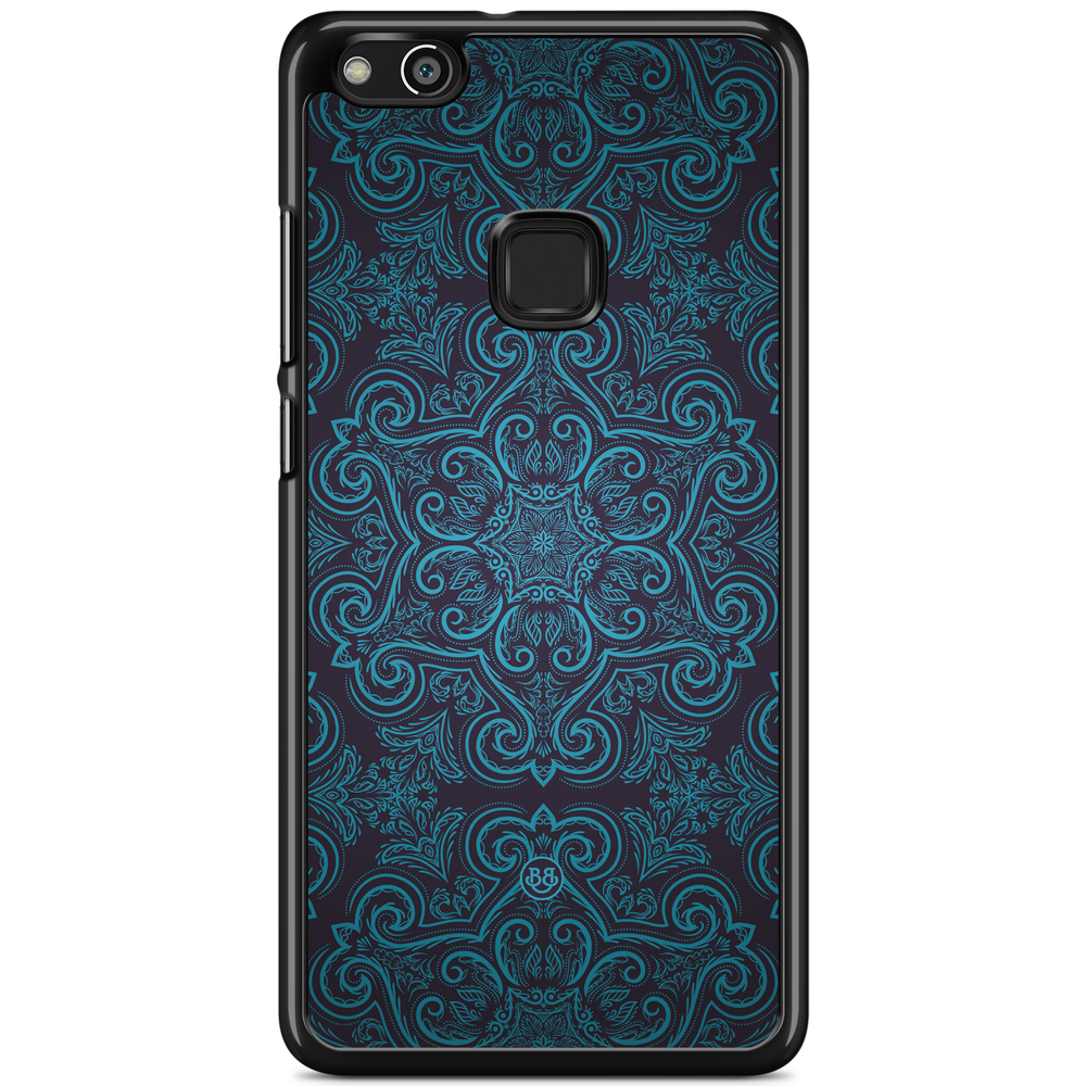 Huawei P10 Lite Case - Blue Retro Pattern
