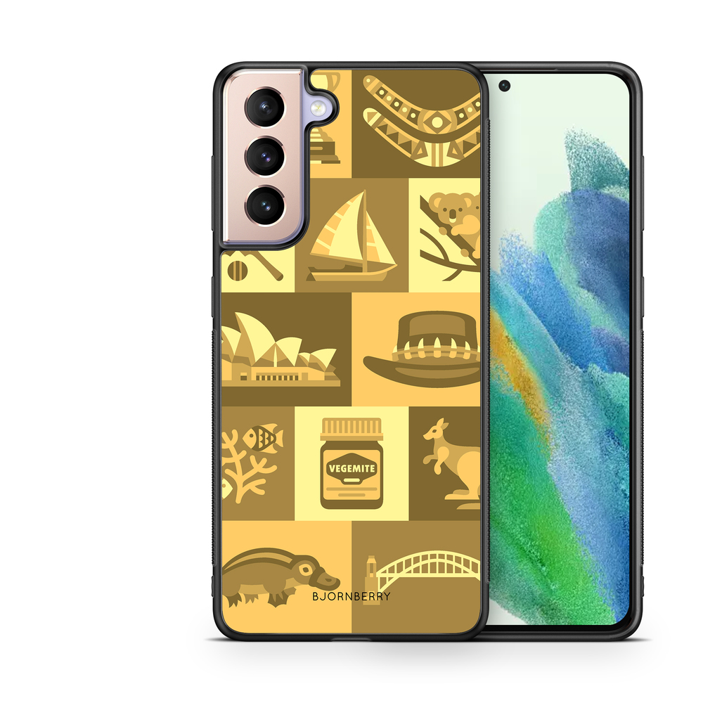 Samsung Galaxy S21 FE 5G Case - Australian Pattern