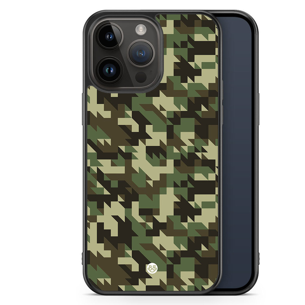 iPhone 14 Pro Max Case - Houndstooth Camo