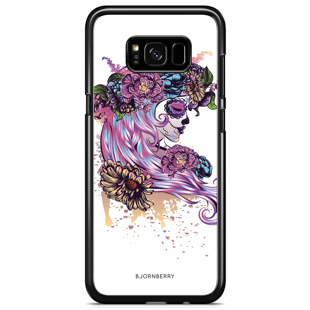 Samsung Galaxy S8 Plus Skal - Döskalle Tjej 