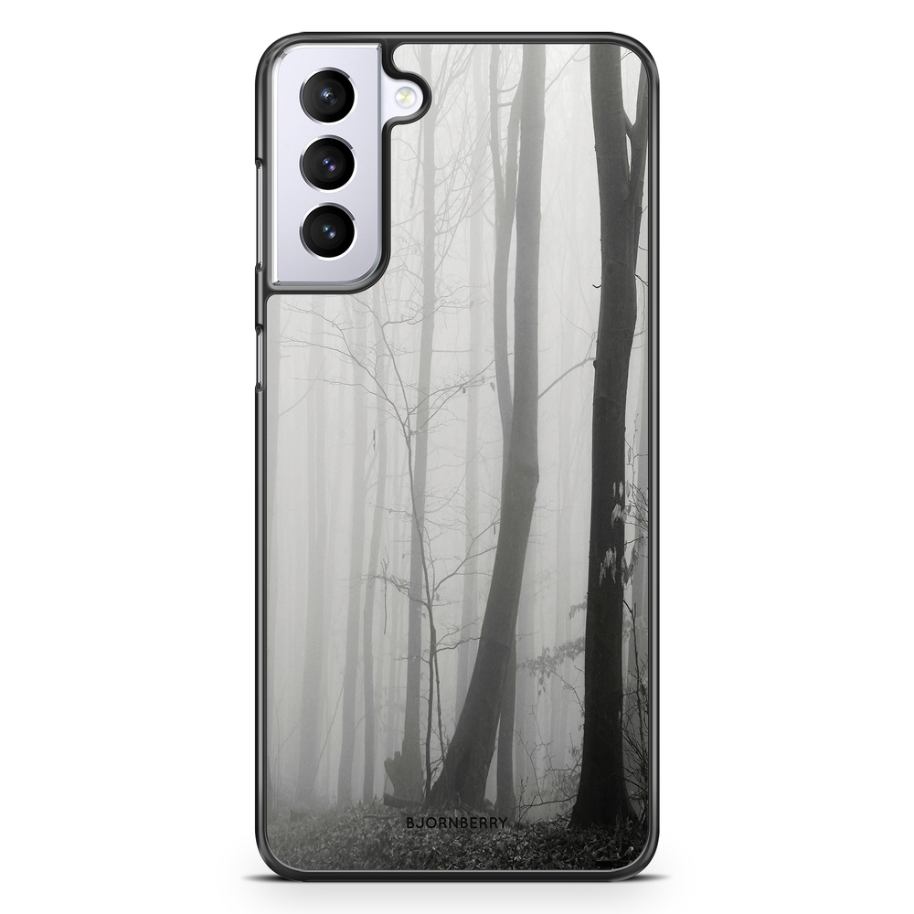 Samsung Galaxy S21 Plus Case - Black/White Autumn