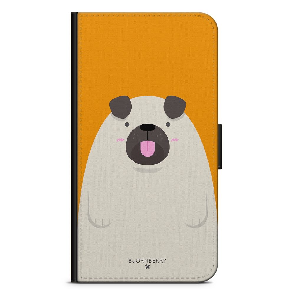 Huawei P30 Lite Plånboksfodral - Fet Mops